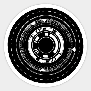 Science Fiction Design Artwork Sticker